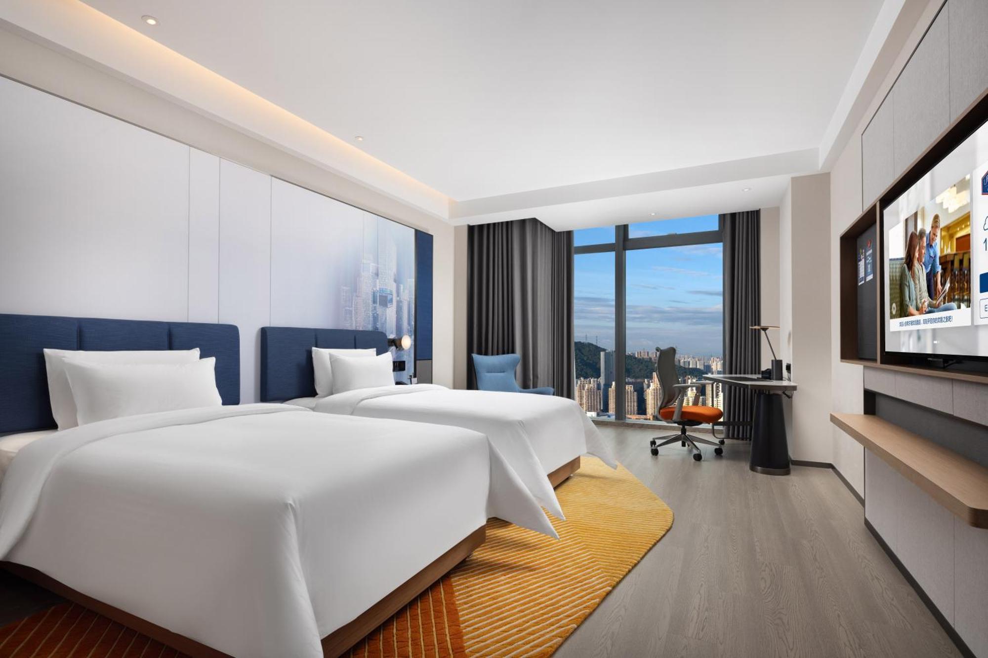 Hampton By Hilton Shenzhen Futian Huaqiangbei Hotel Exterior foto
